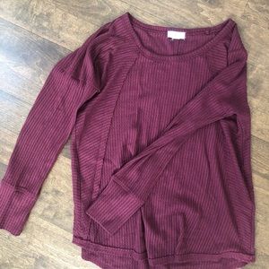 Maroon long sleeve